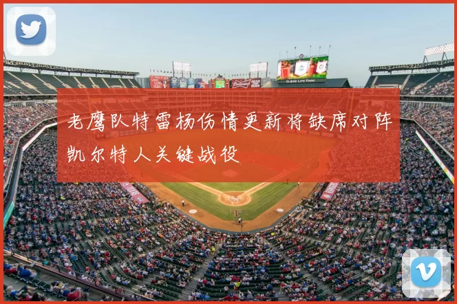 老鹰队特雷杨伤情更新将缺席对阵凯尔特人关键战役